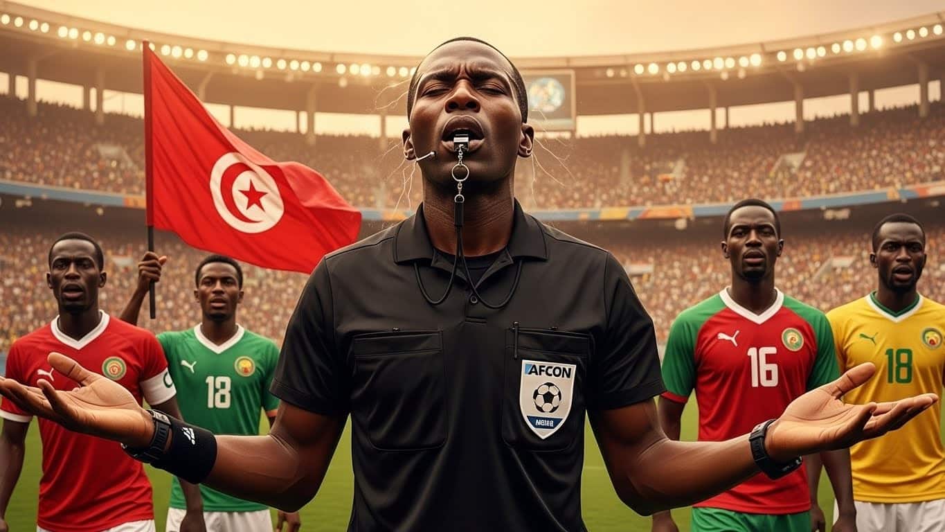 Près de 4 ans après avoir sifflé la fin trop tôt lors de Tunisie-Mali à la CAN 2022, que devient Janny Sikazwe ? Retraite, Coupe du Monde controversée... Découvrez son parcours post-polémique avant le remake en 8es de la CAN 2025.