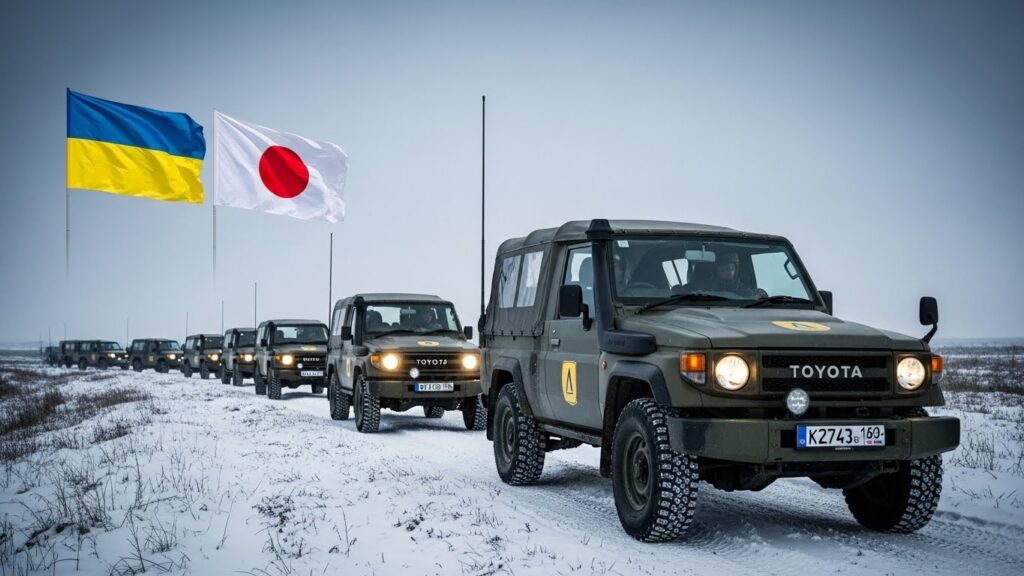 Japon et Ukraine : Les Véhicules Toyota HMV Changent la Donne