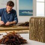Jeune Breton Transforme Algues en Meubles Éco-Design