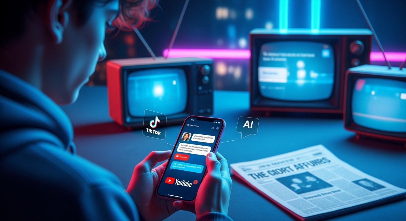 54 % des moins de 25 ans s'informent d'abord via réseaux sociaux, vidéos et IA. Une révolution qui menace les médias classiques et change nos habitudes. Découvrez les enjeux.