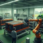 John Deere Lance ses Batteries Électriques à Saran