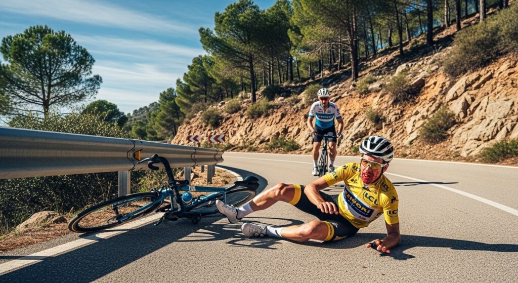 Jonas Vingegaard Chute à l&rsquo;Entraînement : Le Respect des Pros en Question