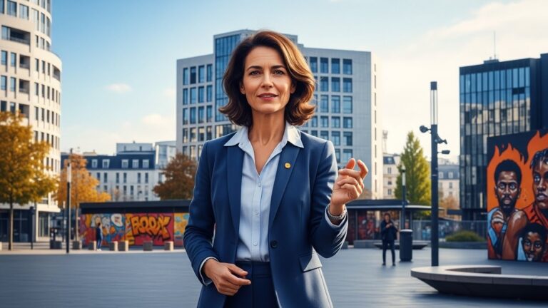 Karine Franclet Candidate à sa Réélection à Aubervilliers