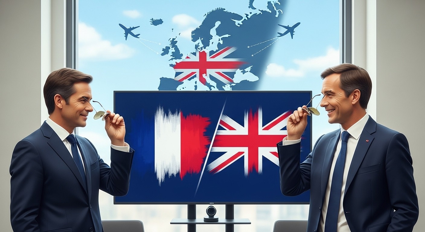 Découvrez l'échange hilarant entre Keir Starmer et Emmanuel Macron autour de lunettes aviateur sur TikTok, avec référence culte à Top Gun. Un moment viral qui allège les relations franco-britanniques !