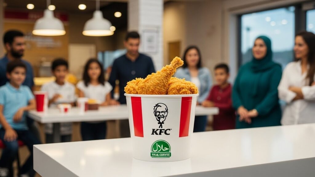 KFC Passe au Poulet Halal dans 24 Restaurants Français