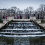 La Cascade Fantôme du Parc Martin-Luther-King à Paris