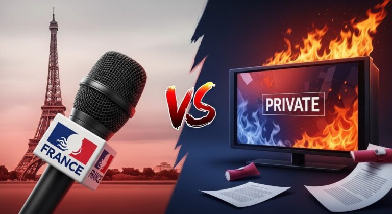 La Guerre Médiatique : Privé vs Public en France