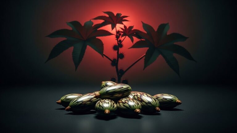 La Ricine : Le Poison Mortel qu’une Poignée de Graines Suffit à Activer