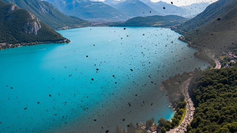 Lac d&rsquo;Annecy Pollué par Pneus : Alerte Santé