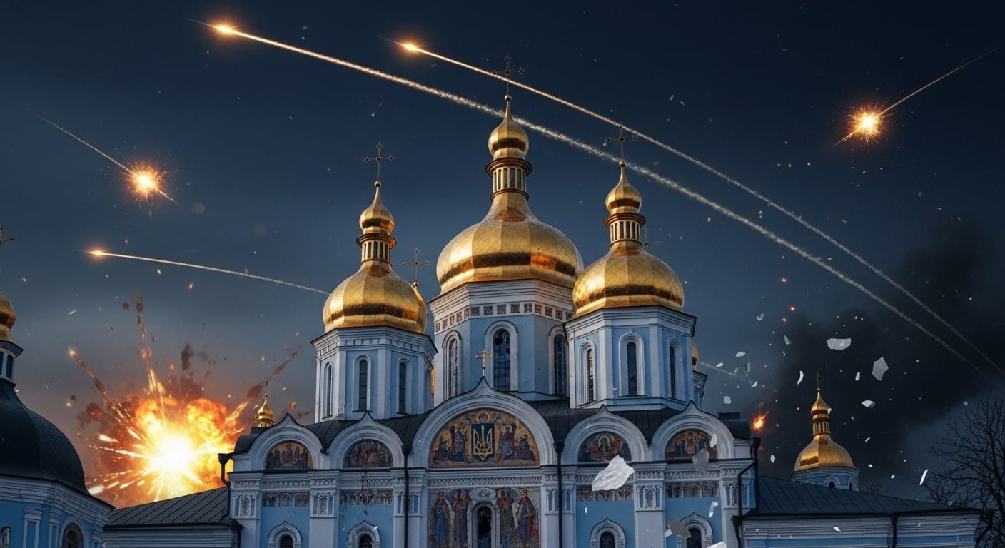 Découvrez comment la célèbre Laure des Grottes, site Unesco à Kiev, a été endommagée lors d'attaques russes massives. Contexte historique, tensions religieuses et enjeux patrimoniaux en pleine guerre.