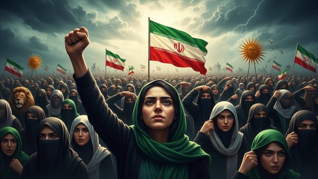 Le Courage Exceptionnel du Peuple Iranien Face au Régime