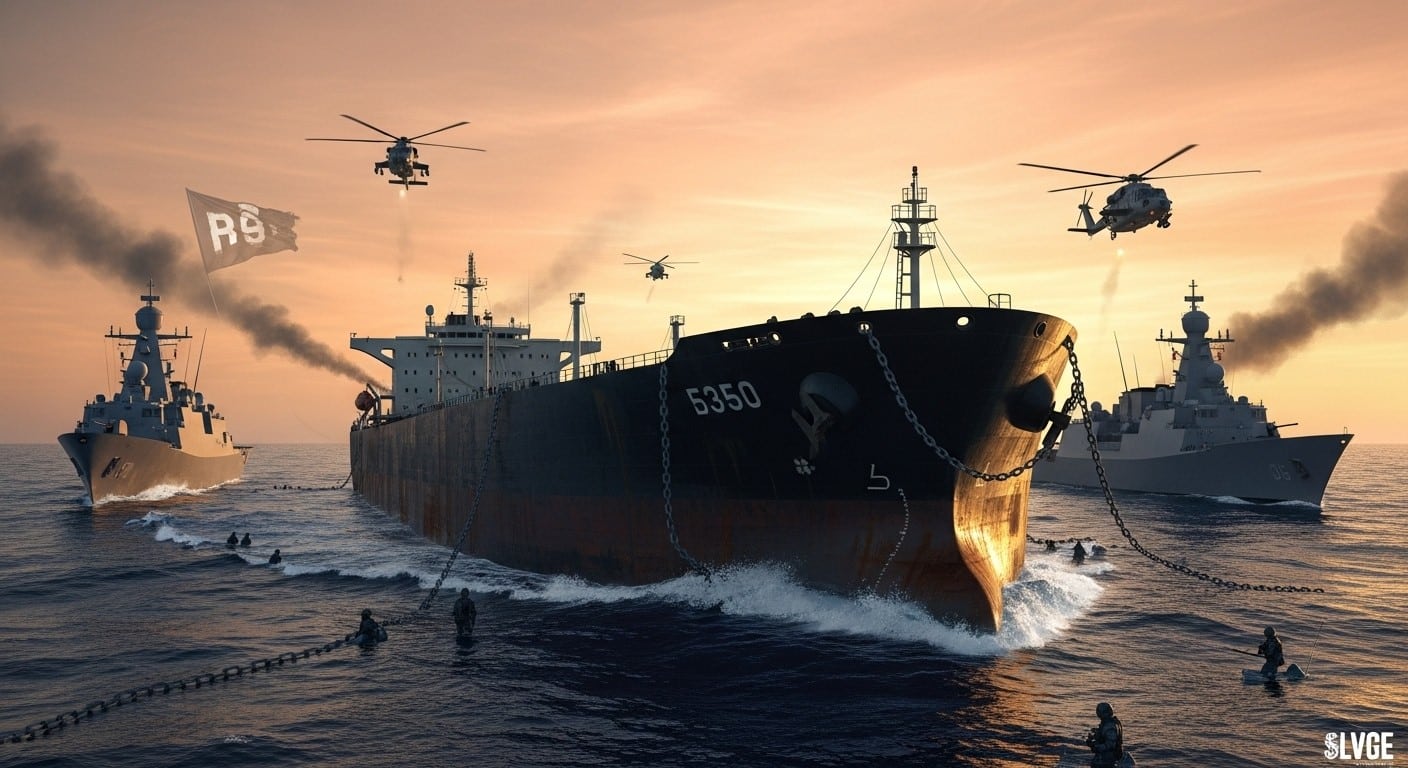 Découvrez comment la France a arraisonné le pétrolier Grinch, lié à la flotte fantôme russe, et pourquoi il est conduit à Marseille-Fos. Une opération clé contre les sanctions contournées.