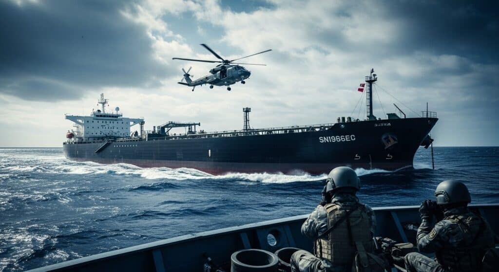 Le Pétrolier Grinch Intercepté Par La France : La Flotte Fantôme Russe Dévoilée