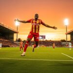 Lens bat Auxerre (1-0) et reprend la tête de la Ligue 1