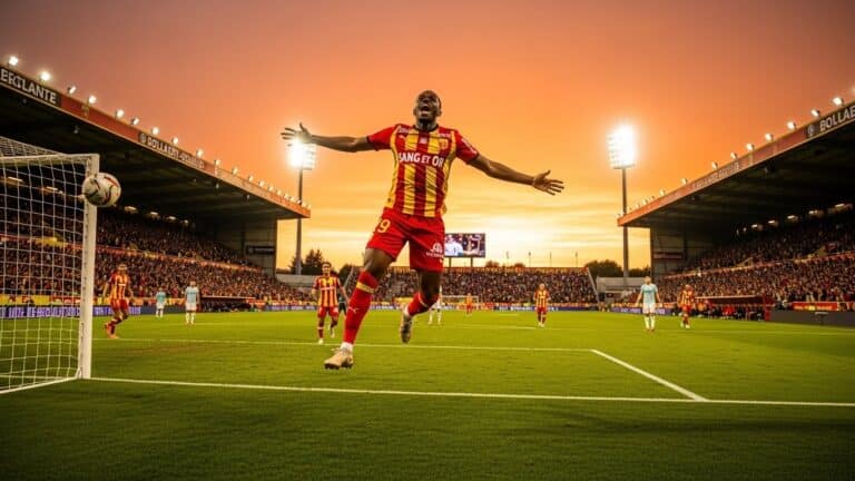 Lens bat Auxerre (1-0) et reprend la tête de la Ligue 1