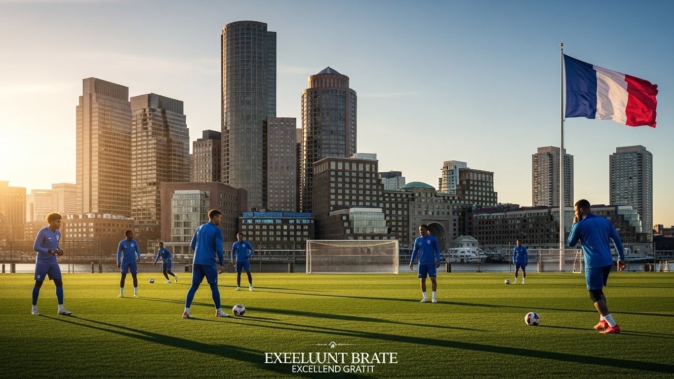 Découvrez pourquoi l'équipe de France a choisi Boston pour le Mondial 2026 : hôtel Four Seasons luxueux et installations d'entraînement de Babson College. Logistique, climat et confort expliqués.