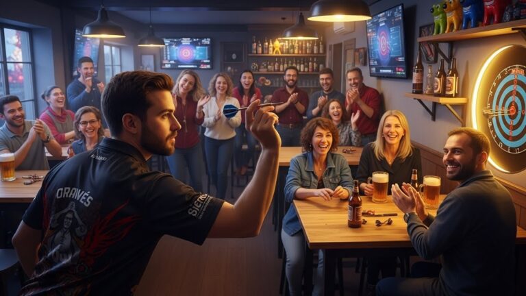 Les Fléchettes en France : Finie l&rsquo;Image de Jeu de Bar