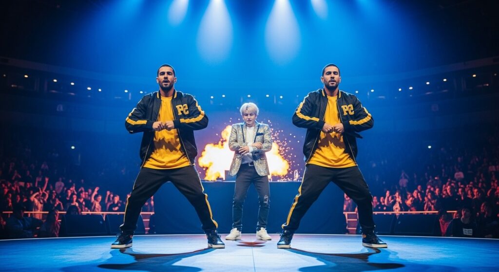 Les Twins au Gala des Pièces Jaunes : Sensation Hip-Hop