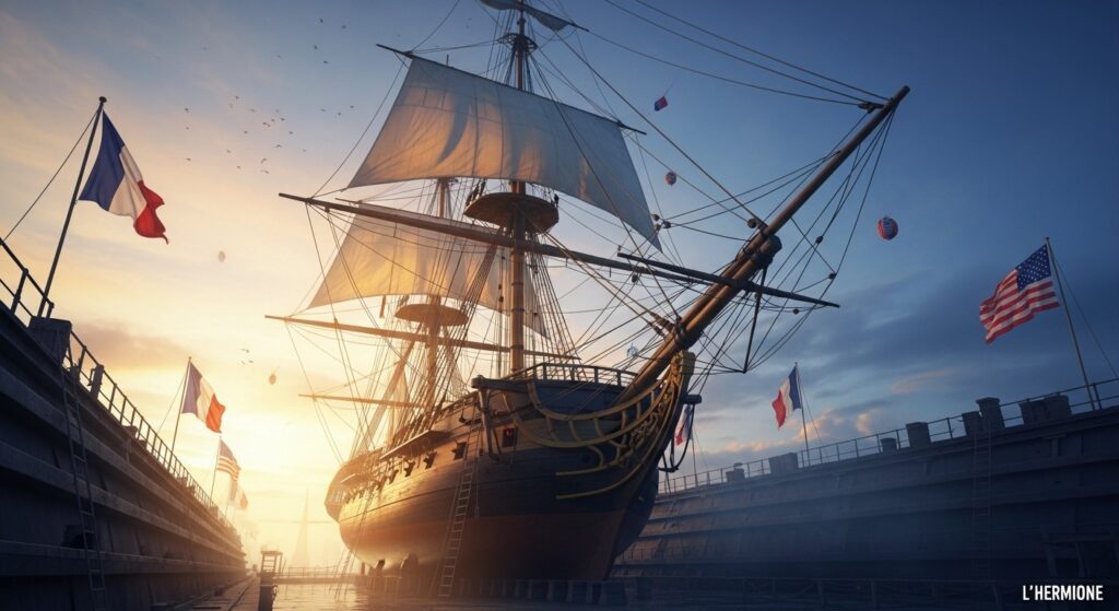 L&rsquo;Hermione Sauvé du Naufrage : Deux Mois pour Retrouver la Mer