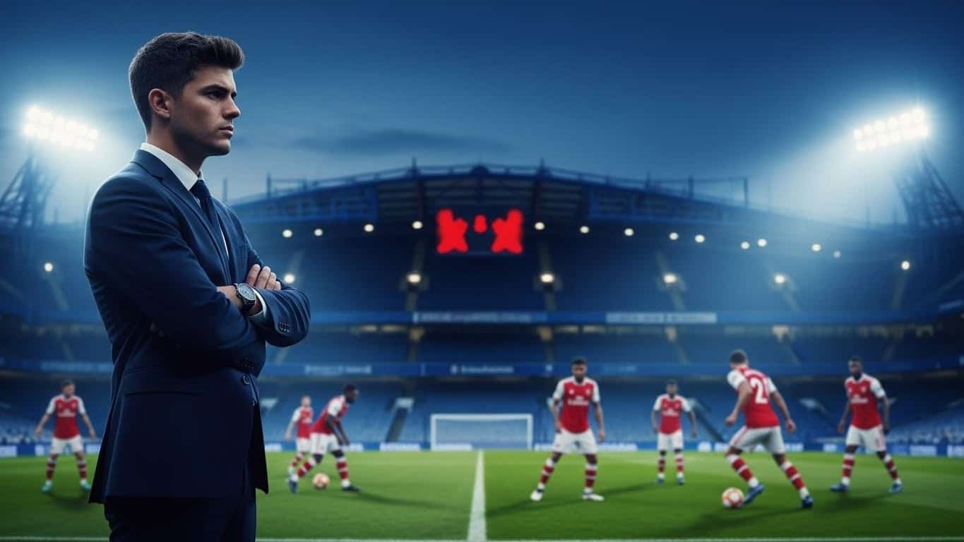 Découvrez comment Liam Rosenior, nouveau coach de Chelsea, aborde son baptême du feu en FA Cup puis contre Arsenal. Pression maximale dès le début !