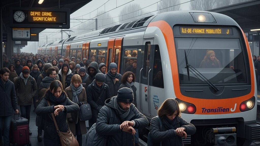 Ligne J : Un Train, Trois Régions et la Galère Quotidienne