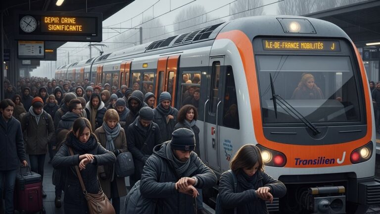 Ligne J : Un Train, Trois Régions et la Galère Quotidienne