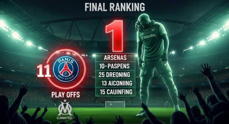 Ligue des Champions 2025-2026 : Classement Final Phase de Ligue