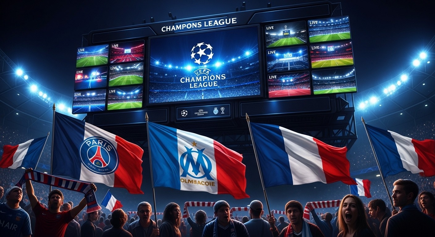 Découvrez le programme complet des 18 matchs de la 8e journée de Ligue des champions ce 28 janvier 2026. PSG, OM, Monaco : suspense total pour la qualification !