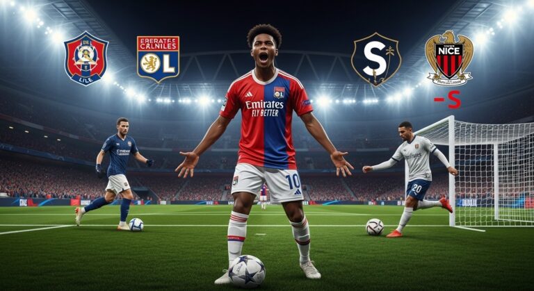 Ligue Europa : OL en Tête, Lille en Barrages, Nice à la Traîne