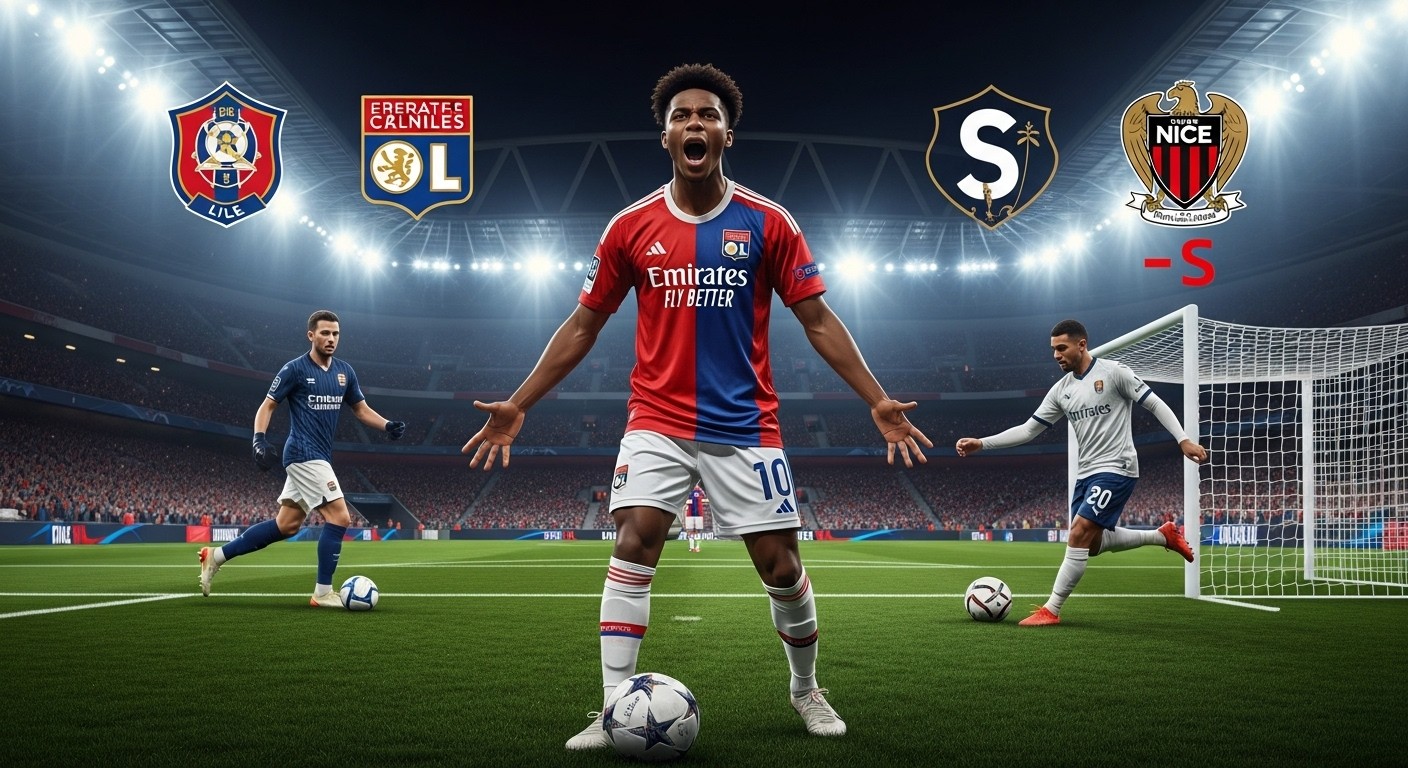 Soirée contrastée pour les clubs français en Ligue Europa : l'OL domine et finit premier, Lille arrache sa place en barrages grâce à Giroud, tandis que Nice sombre encore. Résumé, analyses et perspectives !