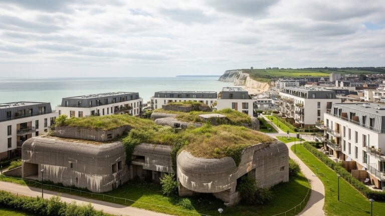 Logements Neufs à Dieppe Autour des Bunkers Historiques
