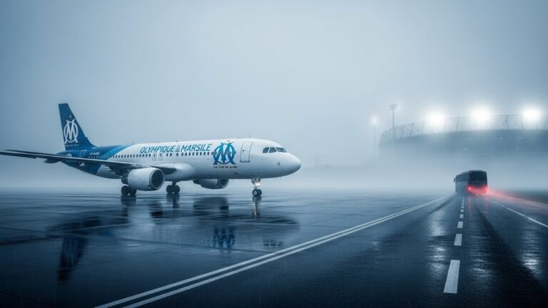 L&rsquo;OM en Galère pour Aller à Angers : Brouillard et Périple Inattendu