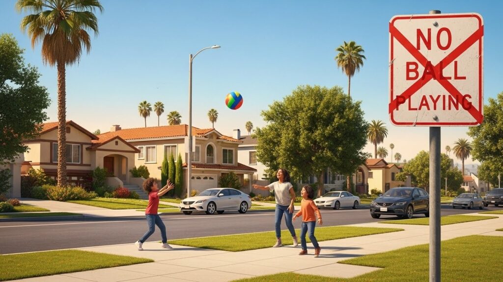 Los Angeles Supprime une Loi Absurde sur le Jeu de Ballon dans la Rue