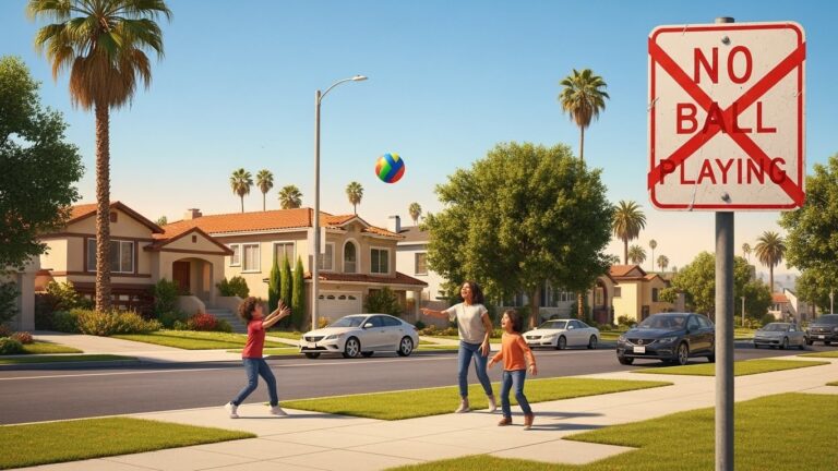Los Angeles Supprime une Loi Absurde sur le Jeu de Ballon dans la Rue