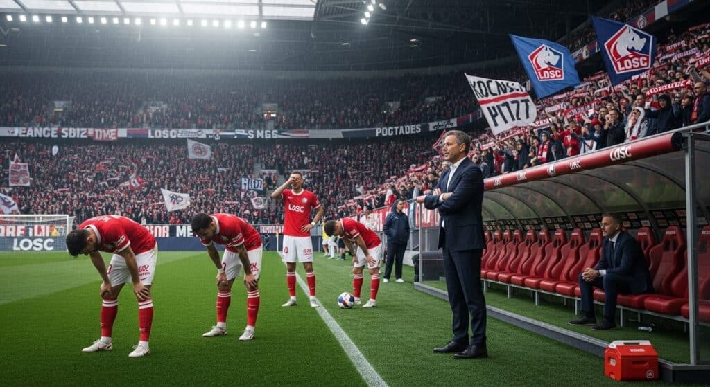 LOSC Humilié 1-4 par Strasbourg : Crise à Lille