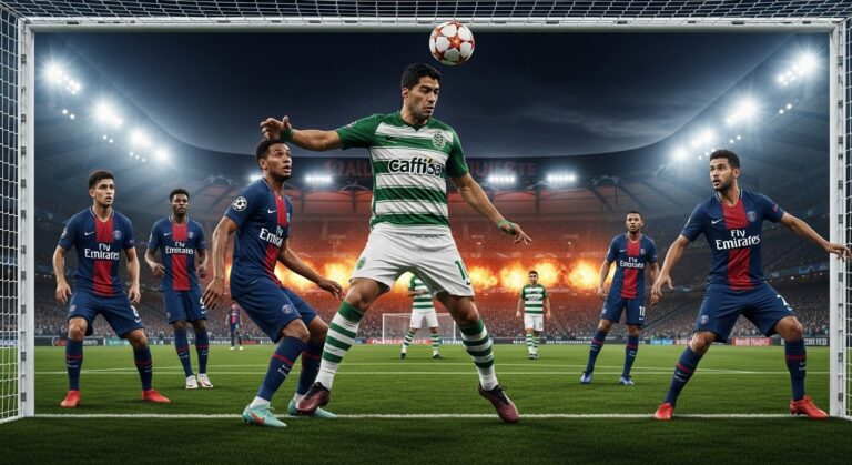 Luis Suarez brille : le hold-up du Sporting contre le PSG