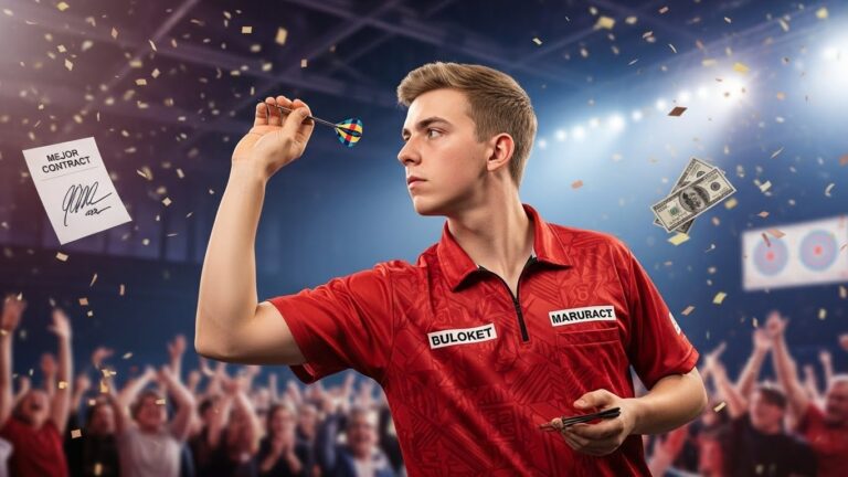 Luke Littler : Le Plus Gros Contrat Sponsoring Fléchettes