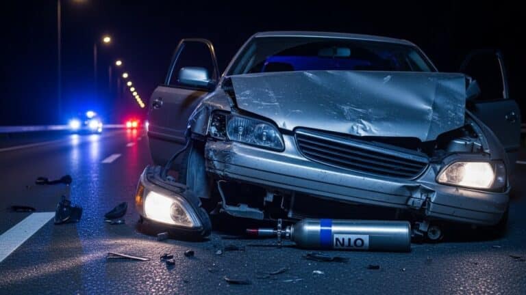 Lyon : Accident Mortel au Volant sous Gaz Hilarant