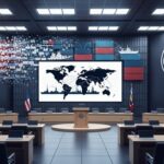 Macron à Davos Réplique aux Menaces de Trump