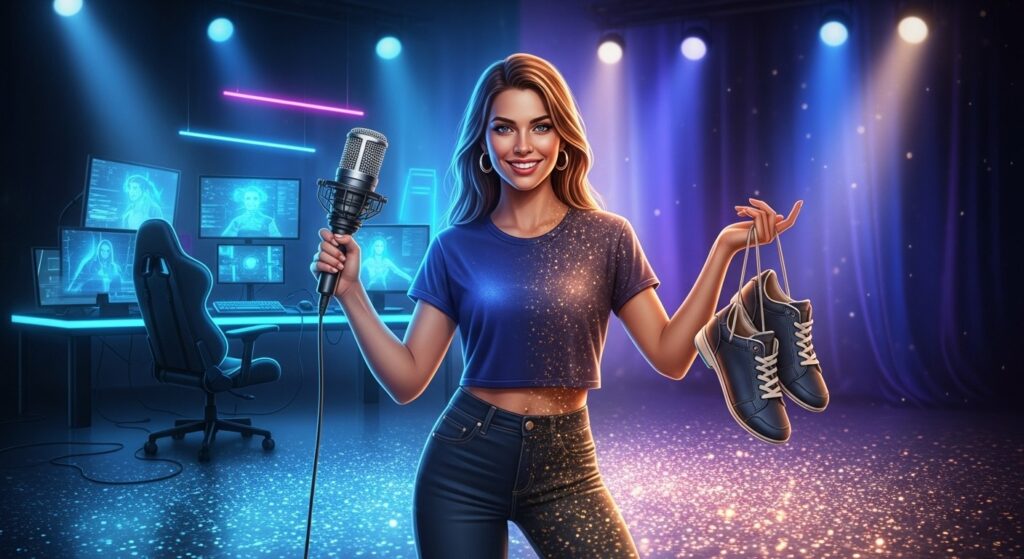 Maghla dans Danse avec les Stars : Portrait de la Streameuse N°1