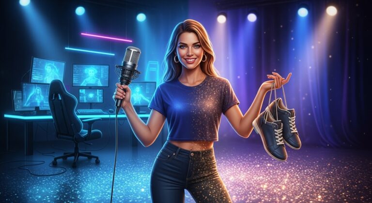 Maghla dans Danse avec les Stars : Portrait de la Streameuse N°1