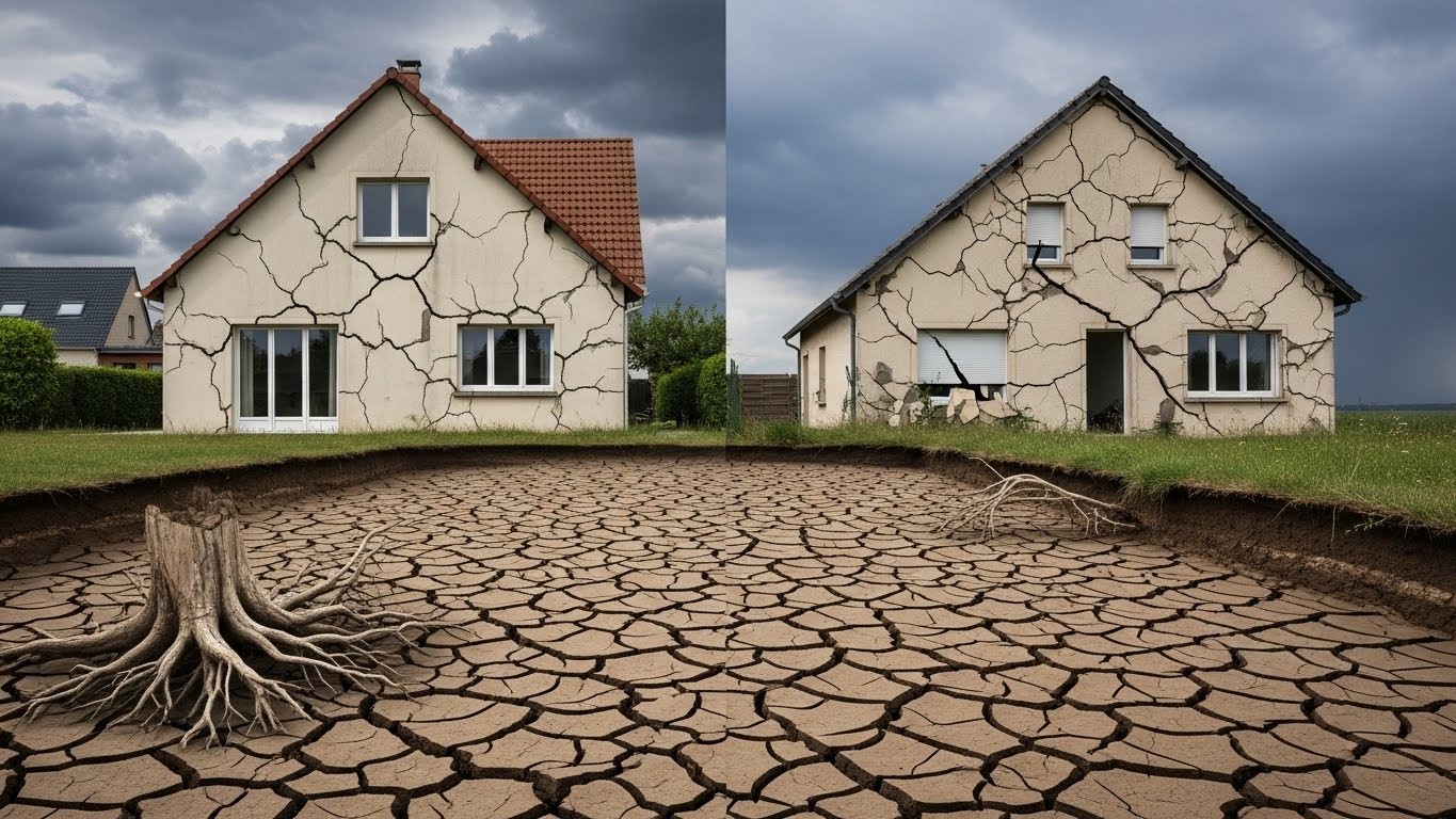 Découvrez comment le retrait-gonflement des argiles menace des milliers de maisons en Essonne et en Île-de-France. Un risque climatique qui s'aggrave et coûte cher aux propriétaires.
