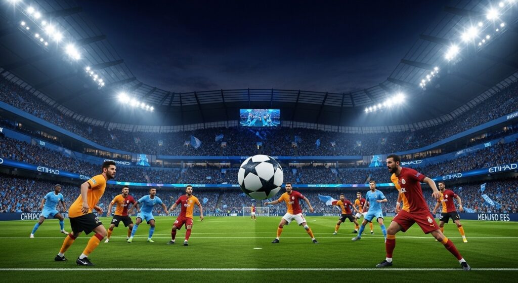 Manchester City – Galatasaray : Heure, Chaîne TV et Enjeux en Ligue des Champions