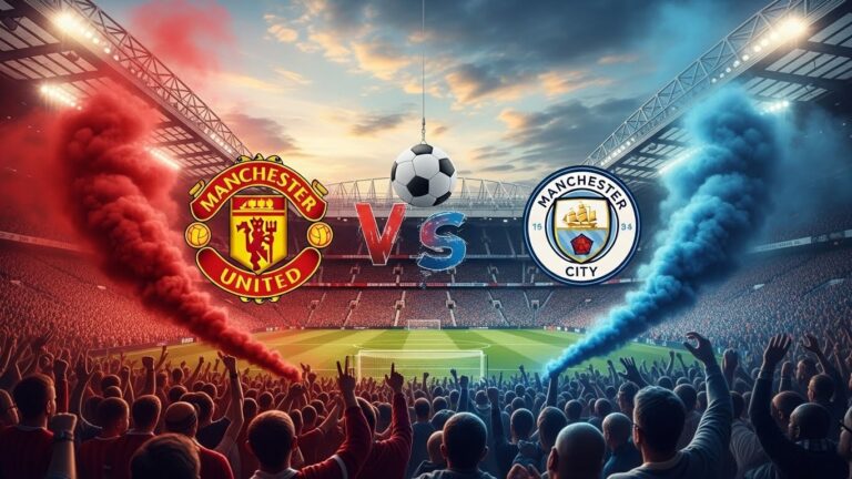 Manchester United vs Manchester City : Heure et Chaîne TV du Derby