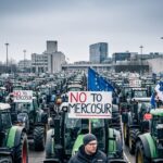 Manifestation Agriculteurs Strasbourg Contre Mercosur