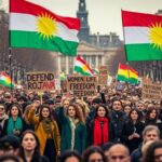 Manifestation Massive à Paris pour les Kurdes de Syrie