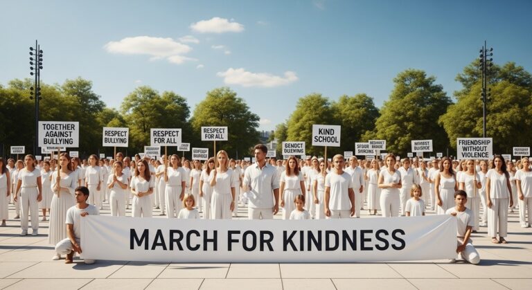 Marche Blanche pour Camélia : 2200 Âmes Contre le Harcèlement