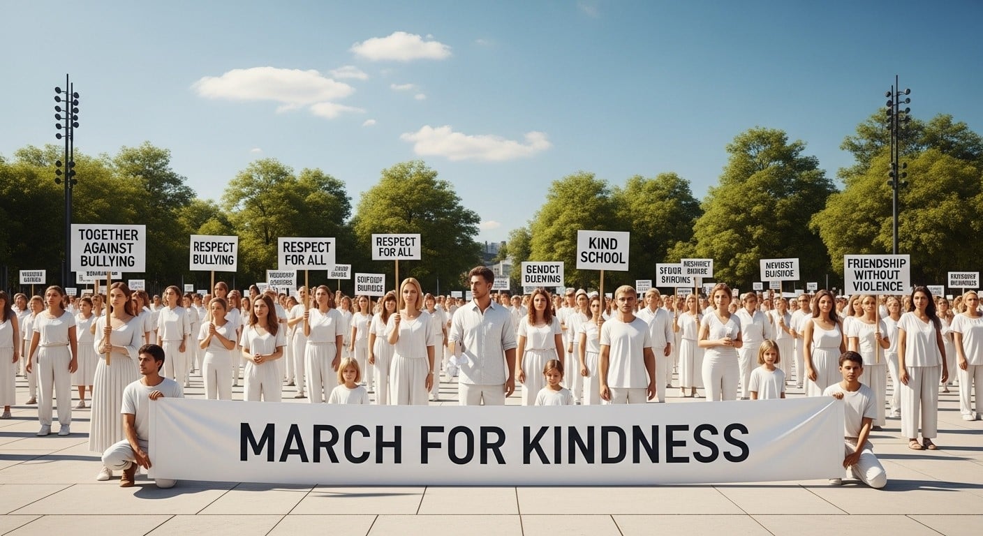 Dimanche 25 janvier, plus de 2200 personnes ont défilé en silence à Mitry-Mory pour Camélia, 17 ans, victime de harcèlement scolaire qui l’a poussée au suicide. Un cri poignant contre le silence complice.