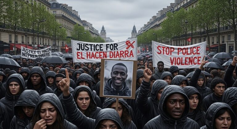 Marche pour El Hacen Diarra : Révolte Après Mort en Garde à Vue