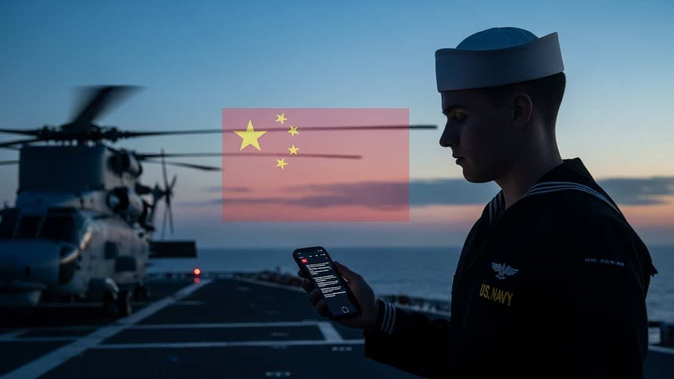 Un jeune marin de l'US Navy a été condamné à plus de 16 ans de prison pour avoir vendu des secrets militaires sensibles à un agent chinois. Découvrez les détails troublants de cette affaire d'espionnage.